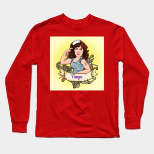 Tanya Roberts pop Long Sleeve T-Shirt